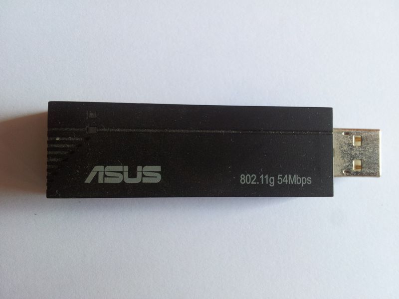 Adattatore di rete wireless USB 2.0 ASUS WL-167G V2 54 Mbps, 
