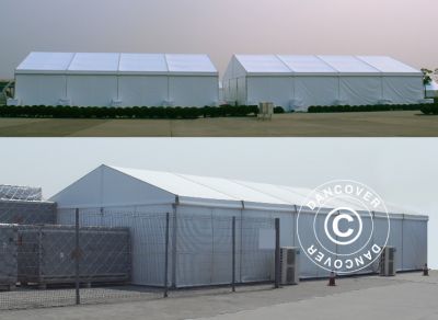 Capannone tenda Alluminio PRO 12 x 12 m 