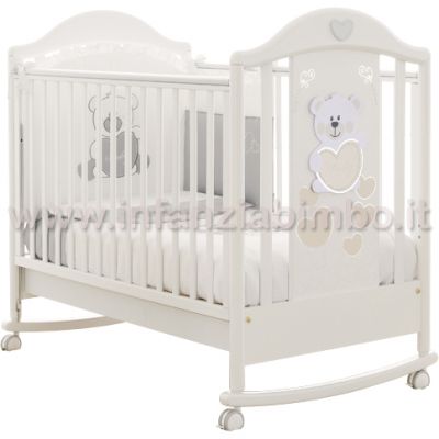 Lettino Pali Baby Baby Bianco