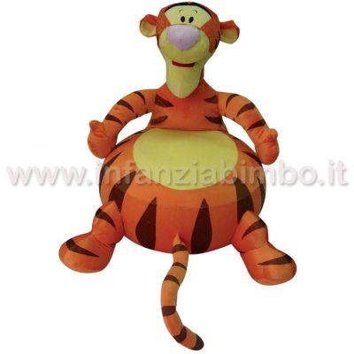 Poltrona Gonfiabile 3D Winnie the Pooh Tigro 40x50 cm