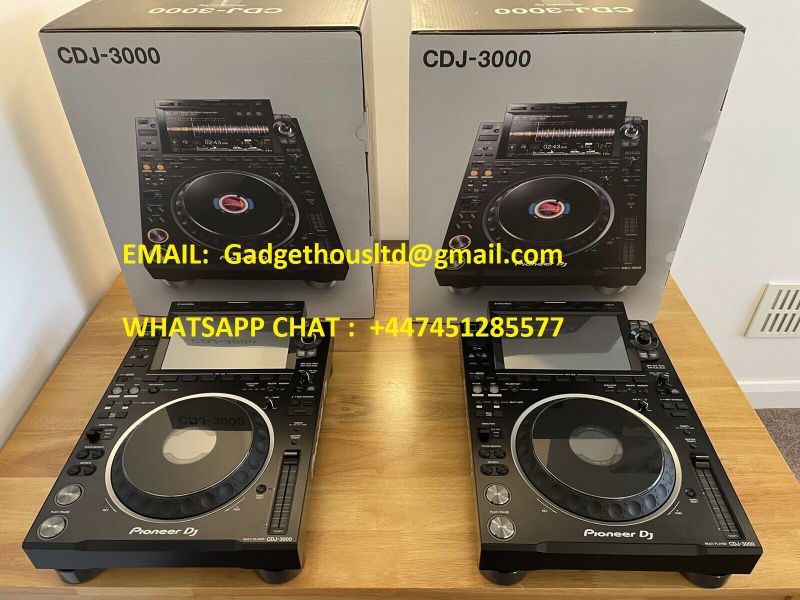 New Pioneer CDJ-3000, Pioneer CDJ 2000NXS2, Pioneer DJM 900NXS2, Pioneer DJ DJM-V10 DJ Mixer