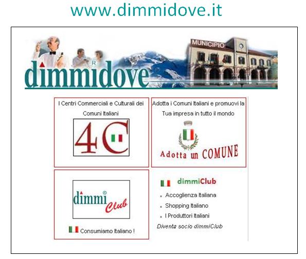 Diventa un Consulente Commerciale del circuito dimmidove. 