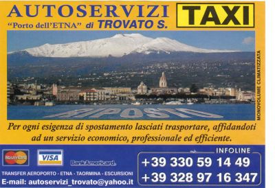 TAXI fino a 7 posti e Serv. NCC