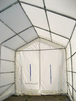  Capannone tenda barche Titanium 3,5 x 8 x 3 x 4