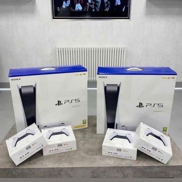 New PS5 Playstation 5 Console with 10 games & Extra 2 DualSense Wireless Controller