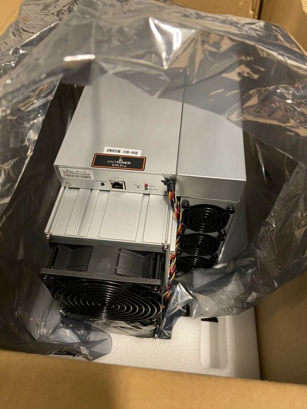 New Bitmain Antminer S19j Pro 104TH, AntMiner S19 Pro 110TH, Jasminer X4 1U ETH/ETC Miner