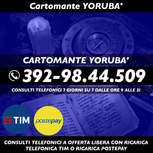 `*~-.-( CARTOMANTE YORUBA' )-,.-~*`