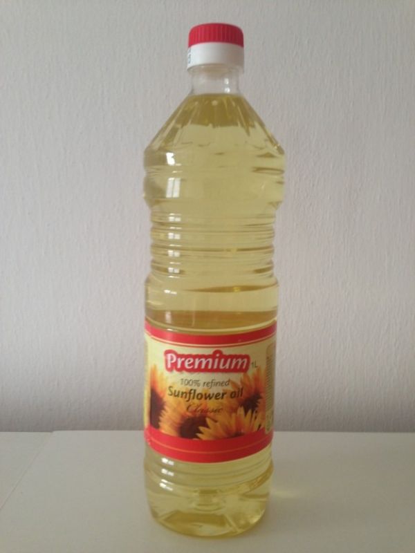 Vendita olio di girasole raffinato