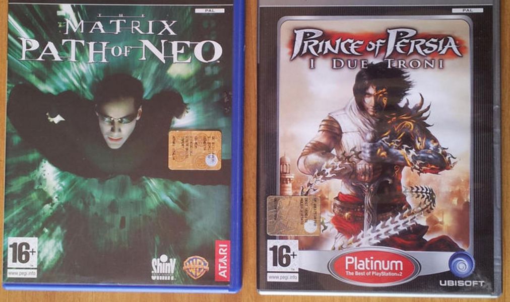 The Matrix, Path of Neo - e - Prince Of Persia per PlayStation 2 _ 