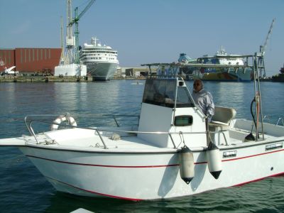 Pilotina imbarcazione  Fisherman 23 