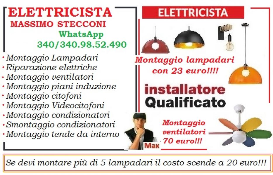 Quanto costa montare lampadario ikea Roma 
