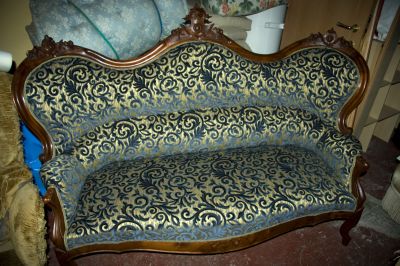 DIVANO D'EPOCA AUTENTICO LUIGI FILIPPO