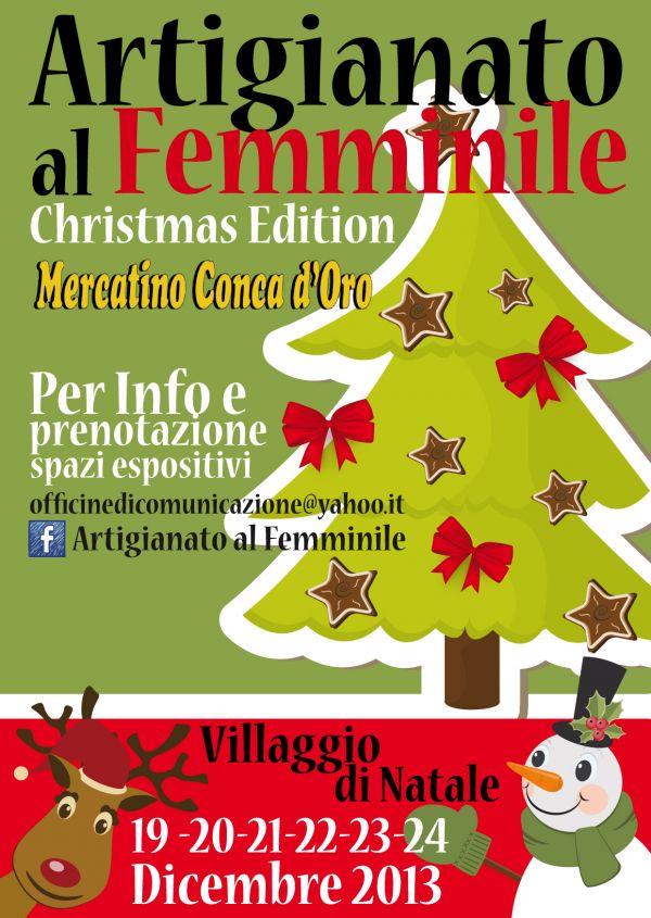 ROMA  V I L L A G G I O  N A T A L E  2 0 1 3 MERCATO CONCA D'ORO 