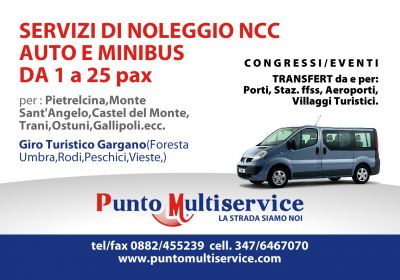 Noleggio Minibus e Autonoleggio