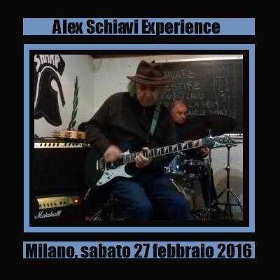 Alex Schiavi Experience: concerti solidali maggio 2016!
