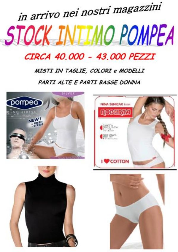 Stock intimo pompea