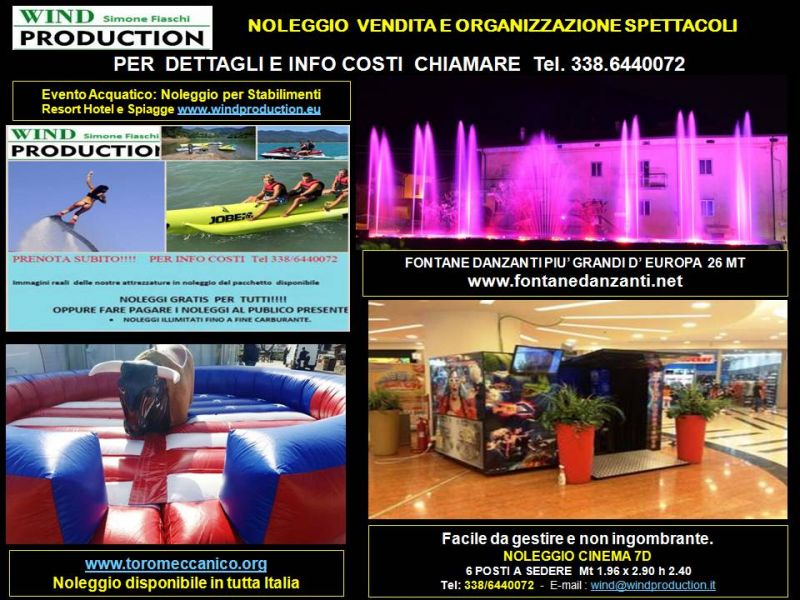 Organizzazione EVENTI A 360  Simone Fiaschi  Tel. 338.6440072