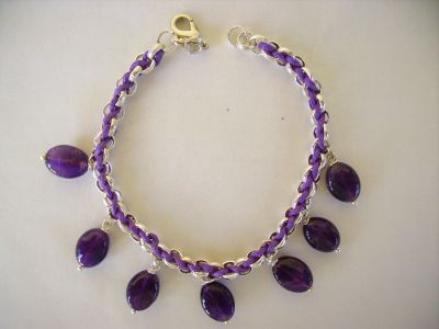 BRACCIALE IN AMETISTA