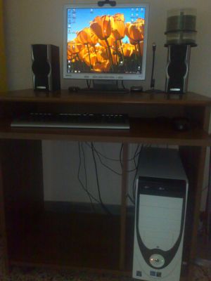 Pc desktop completo dual core 3.0 ghz + monitor lcd 17
