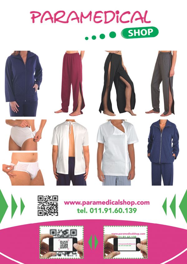 Per Sport e riabilitazione i pantaloni aperti lateralmente su Paramedicalshop