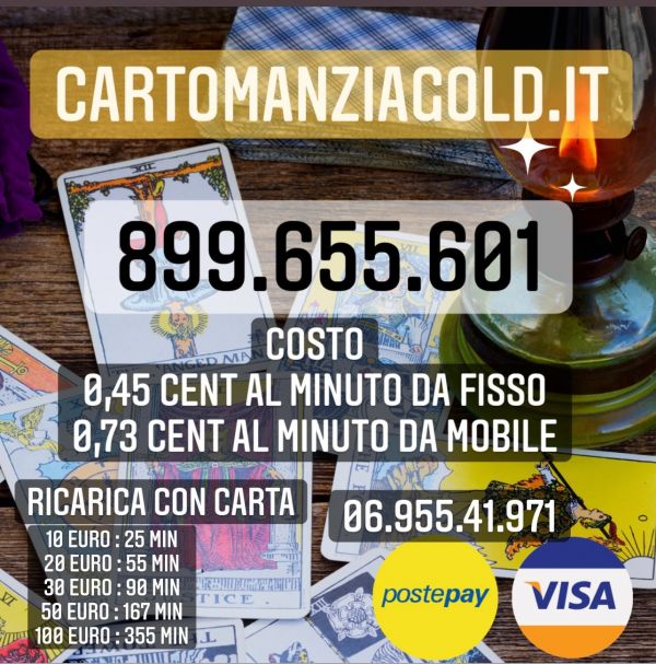 Consulti a basso costo su www.cartomanziagold.it