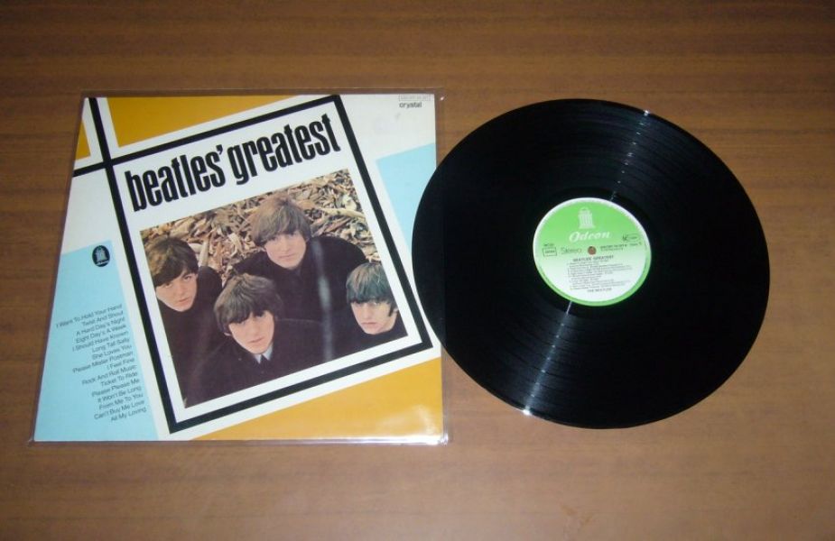 BEATLES GREATEST HITS 038 CRY 04207 VG EX GERMANY LP 33