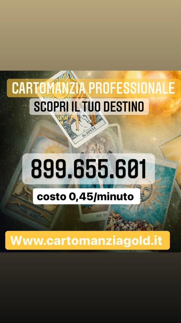 Lettura tarocchi da cartomanti professionisti