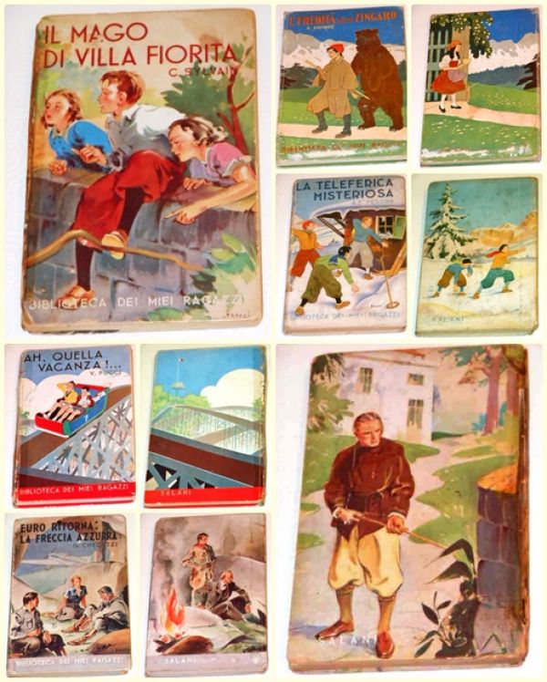 Biblioteca dei miei ragazzi, lotto n 5 libri. 