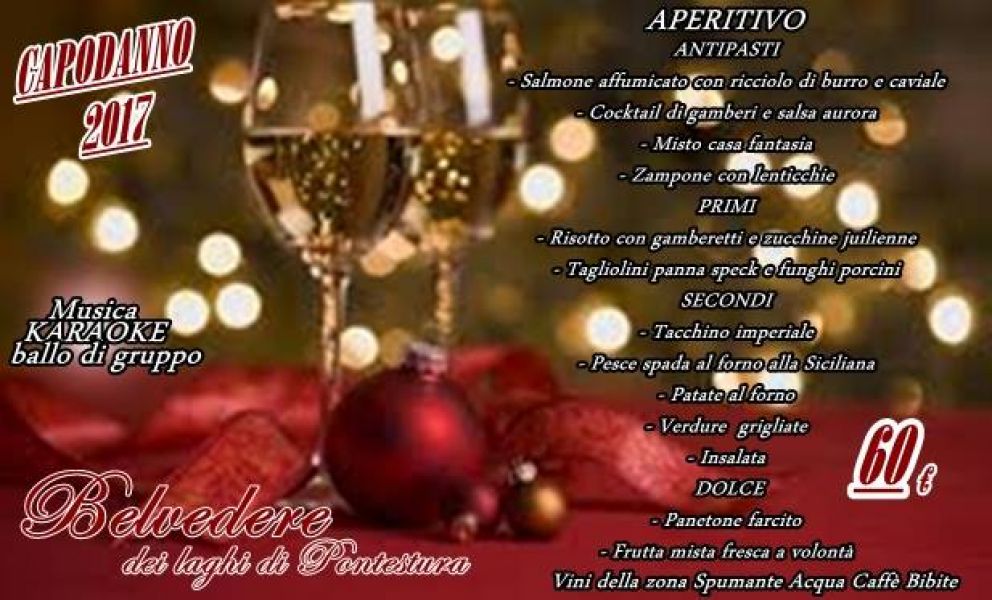 Offerte Capodanno 2017 Monferrato Belvedere Laghi Pontestura