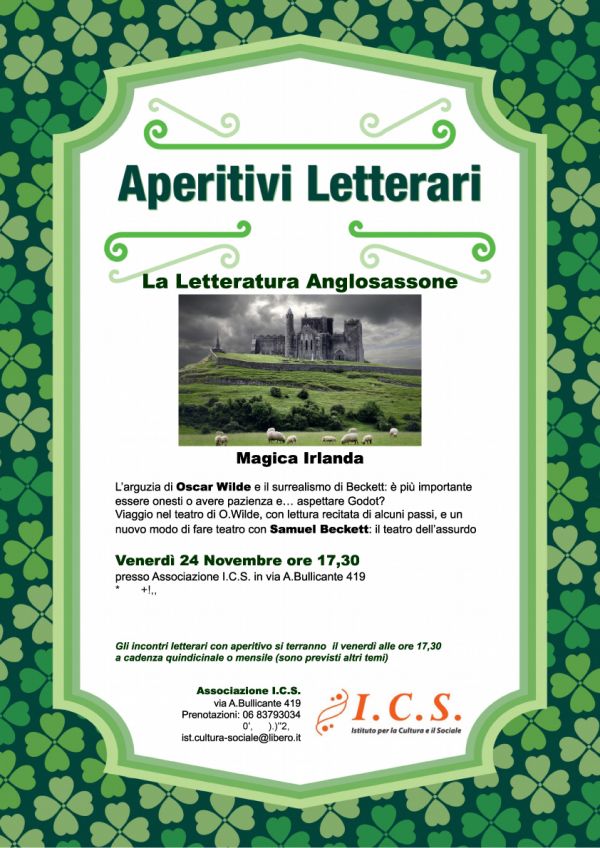 APERITIVI LETTERARI La letteratura anglosassone