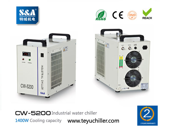 S&A laser air cooled chiller CW-5200 manufacturer/supplier