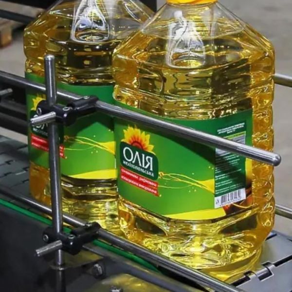 Olio di semi di girasole da cucina Olio di semi di girasole spremuto a freddo biologico Confezione d