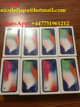 Apple iPhone X �400/256GB �430 Samsung S9 Plus/S9 �380 Euro e altri Whatsapp +447751961212