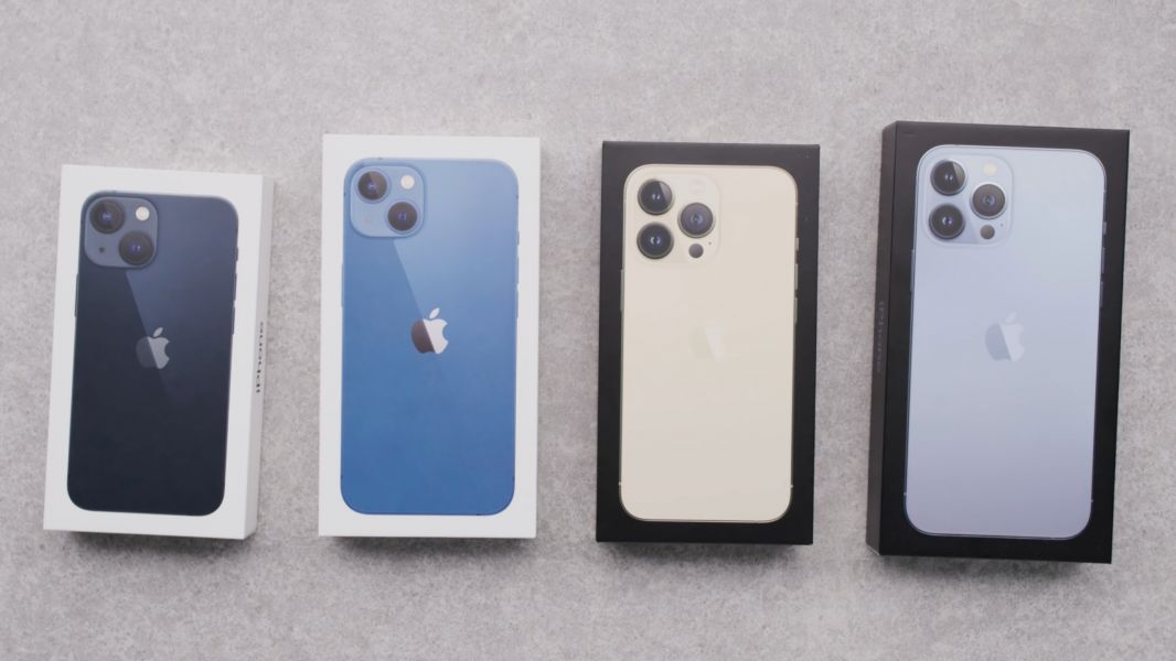 IPhone 13 Pro Max, iPhone 13 Pro, iPhone 13, iPhone 12 Pro e altri