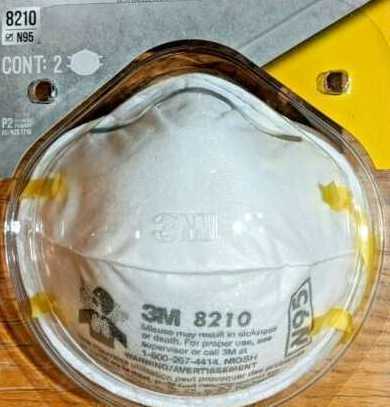 N95 respirator/face mask. 10 Masks 