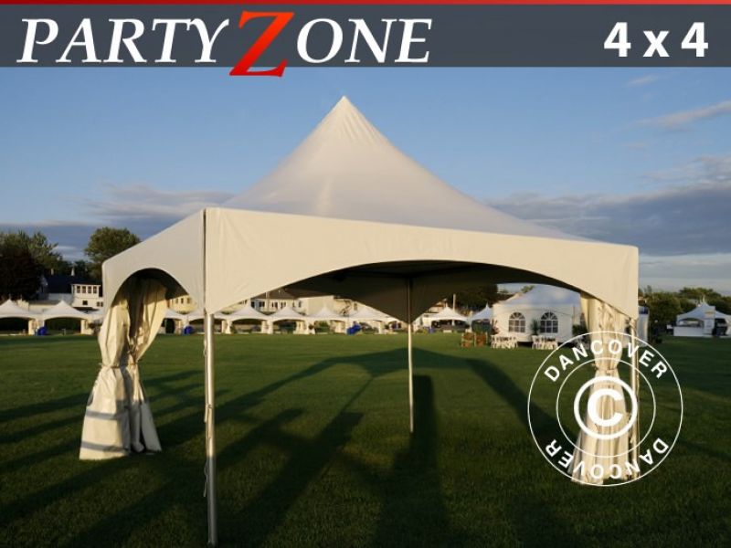 Tendone per feste PartyZone 4x4 m PVC