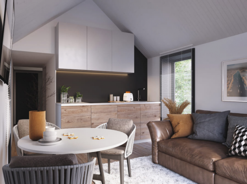 Casa modulare 38 m� con terrazza 