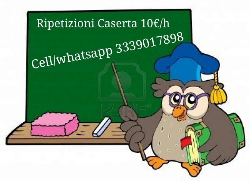 Ripetizioni caserta 10 l'ora